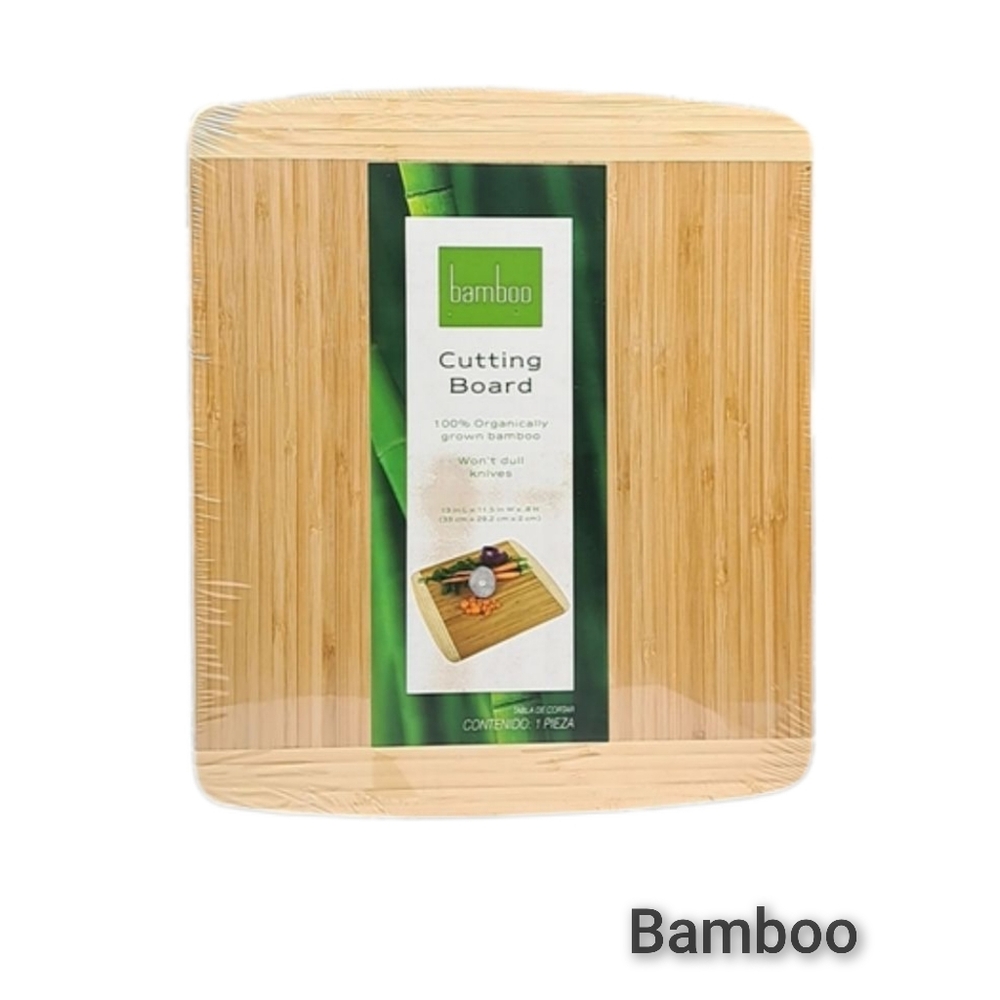 Bamboo Cutting Board | Eco-Friendly | 13" x 11.5" | NWT